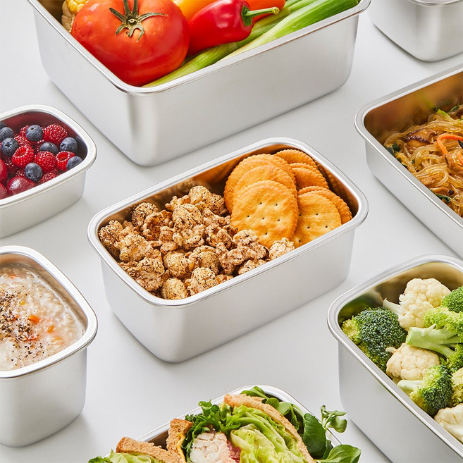 도우르 304 스텐 밀폐용기 진공 보관용기 전자레인지가능 모든열원가능 05 1000ml, 1, 1개