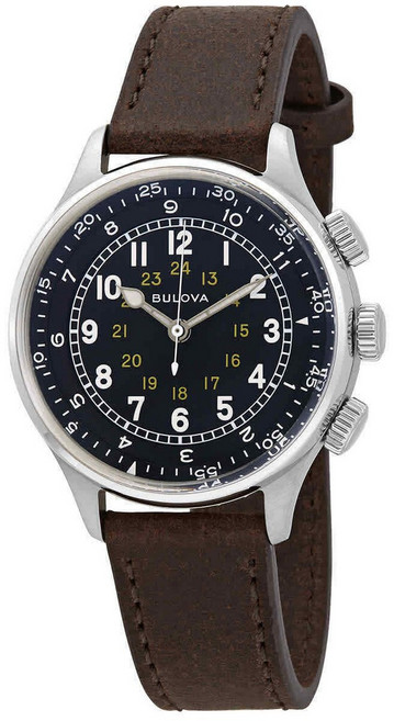 Bulova A-15 Pilot 오토매틱 96A245 남성용 시계