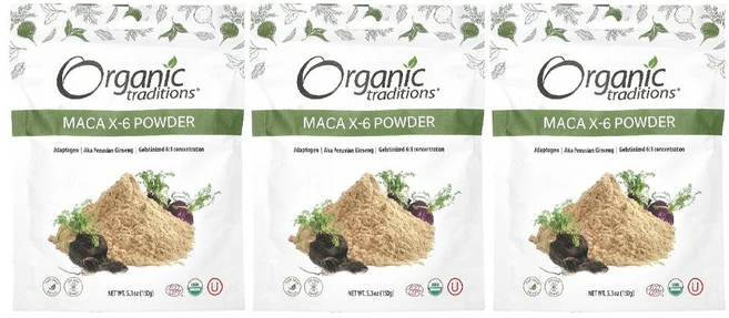 오가닉트레디션 블랙 마카 X-6 분말 파우더 가루 150g 3개 - 쿠팡