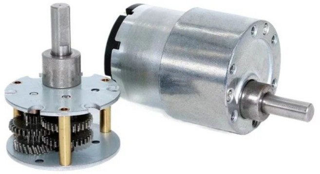 하이 토크 기어 박스 JGB37-520 가역 전기 감속 모터 12V 24V DC 7RPM ~ 600RPM 1 개, 02 24V, 06 107RPM