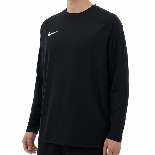 나이키 남성 긴팔 티셔츠 검정 롱슬리브 운동 헬스 트레이닝복 저지 라그란티 등판메쉬