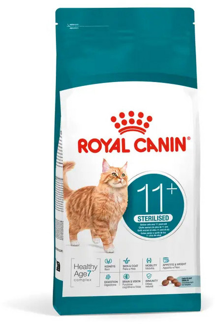 ROYAL CANIN 皇家 絕育老貓11+歲齡 S30+11 貓飼料 貓糧 老貓飼料, 2kg, 1包, 雞肉