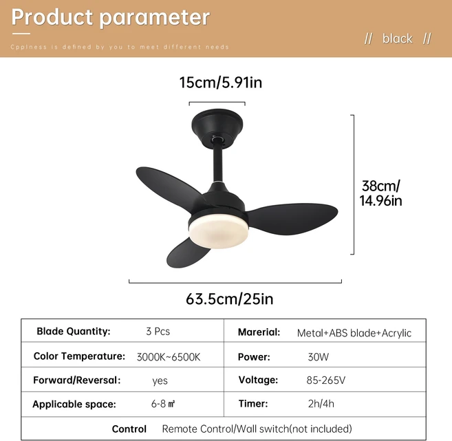 조명이 있는 SOVE 현대식 천장 팬 원격 제어 기능이 있는 42인치/52인치 로우 프로파일 천장 팬 실내 및 실외용