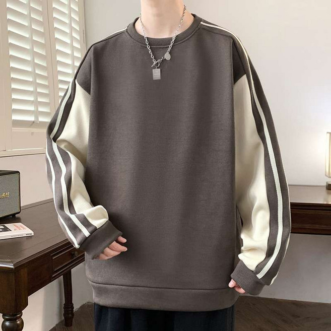 남자 빅사이즈 맨투맨 기모 티셔츠 무지 큰옷 남녀공용 오버핏