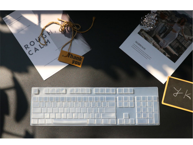 와이케이몰 스카이디지탈 NKEY K2 SE 키스킨 104키 고탄력 고급 TPU 방수 키보드 커버, 1개