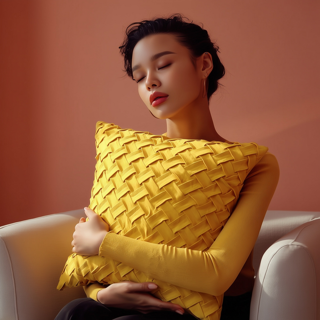 템톤 감성 인테리어 북유럽 프리미엄 체크 쇼파쿠션 솜포함5050(18색), 와인-NO.10