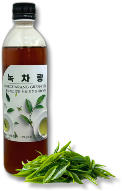 녹차랑 녹차 티베이스 액상 말차 원액 엑기스, 1개, 450g