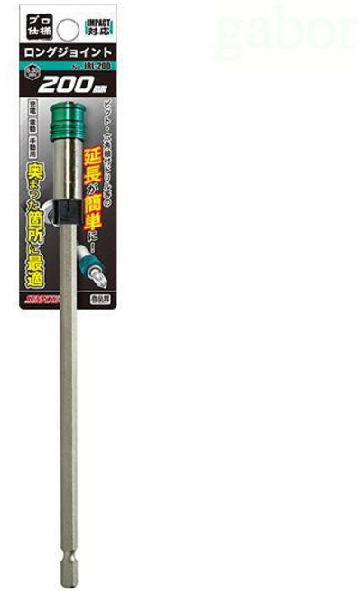 SUNFLAG 新龜 快速延長接桿 18V 40V 六角柄 JRL-200 200mm, 1個, JRL-200   200mm