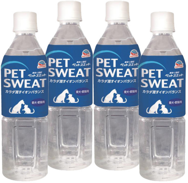 강아지 고양이 음료수 펫 전용 이온음료 음수량 늘리기, 미네랄보충, 500ml, 4개