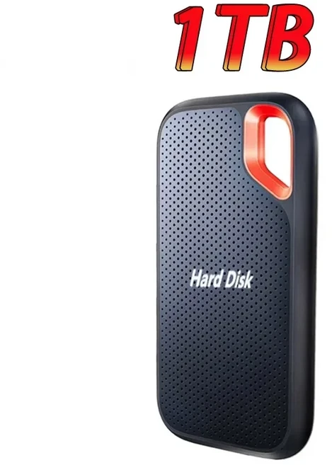 2TB 외장 하드 드라이브 고속 SSD USB 3.1/Type-C 인터페이스 노트북/PC/Mac 호환 여행에 이상적, 01 1TB