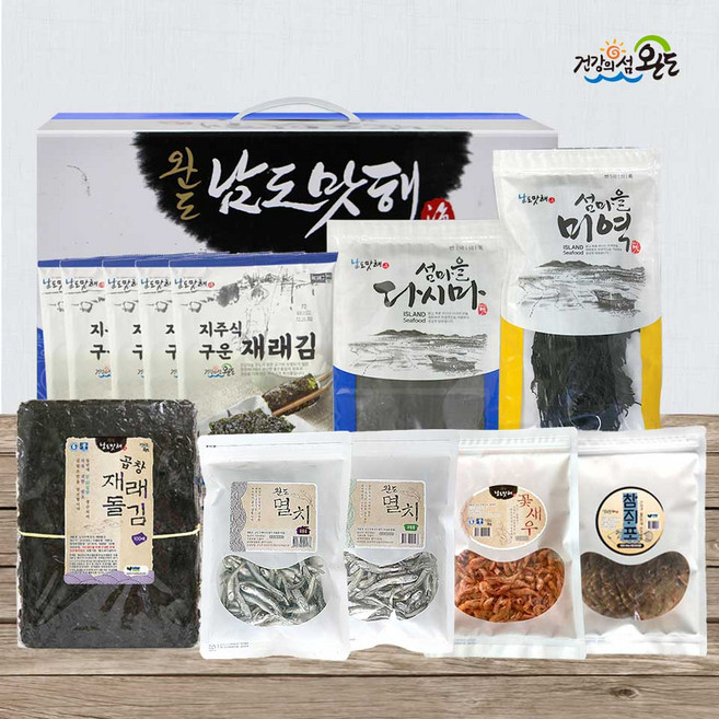 건어물 완도 바다가득 선물세트, 바다가득선물세트2호, 1개, 1g