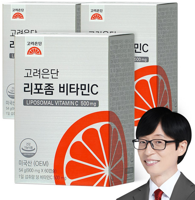 고려은단 리포좀 비타민C, 60정, 3개