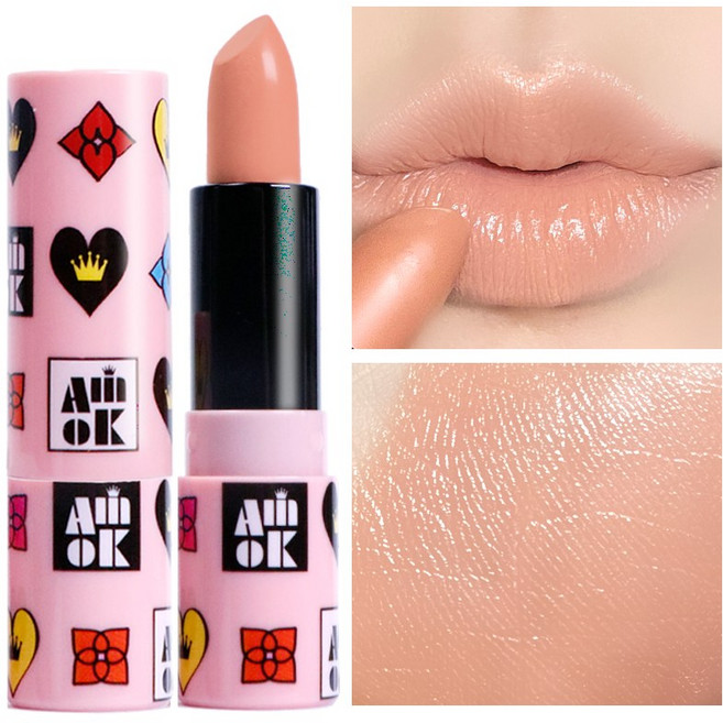 아미옥 키털트피크닉 립스틱, S308 크림샌드, 4g, 1개