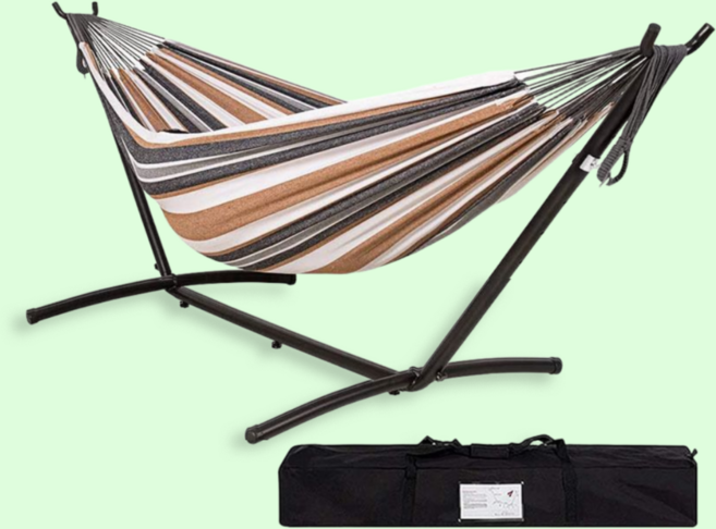 캠프어스 힐링은 해먹 캔버스 해먹스탠드세트
