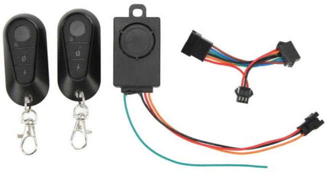 스마트 도난 방지 자전거 알람 36 ‑ 72V 전기 스쿠터 무선 리모컨 포함, 한개옵션0, 1개