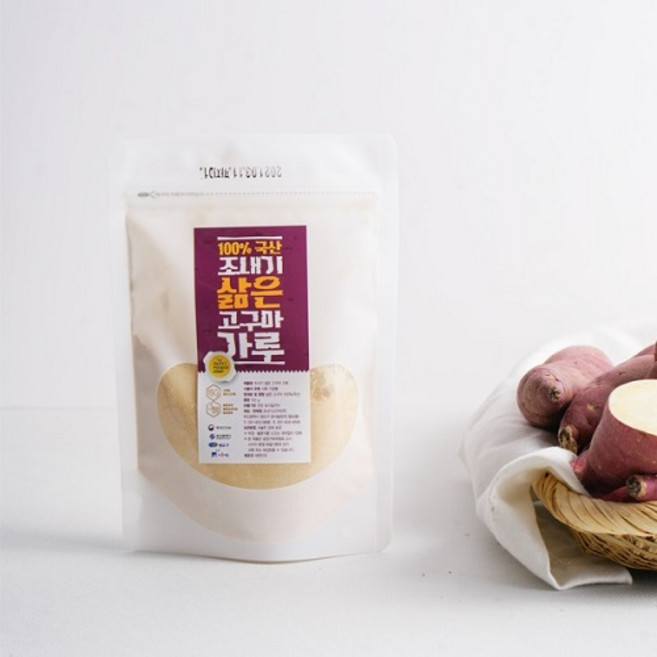 찬들마루 조내기고구마 삶은고구마가루 100g 가루, 1개입