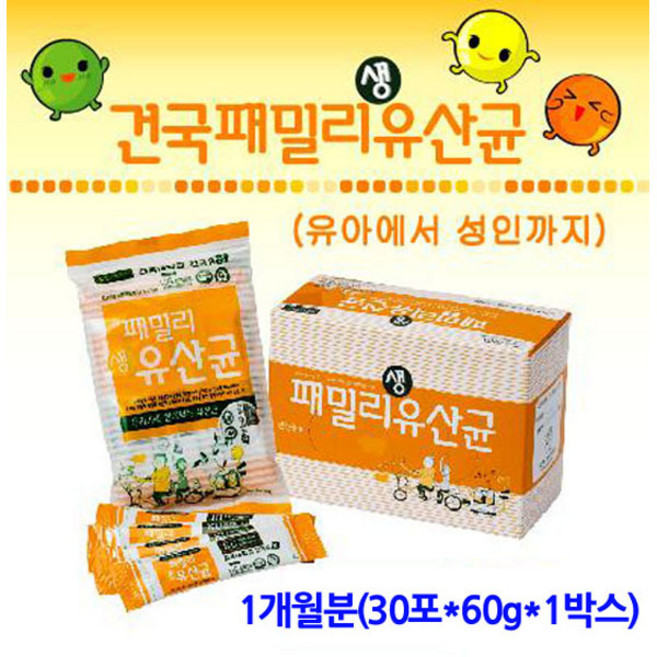 건국유업 건국패밀리생유산균 30일분