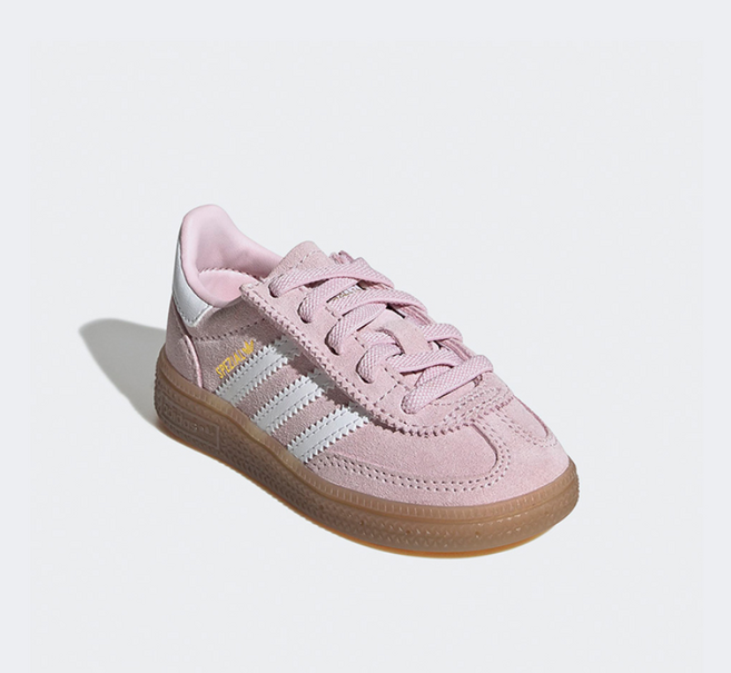 아디다스 키즈용 소프트핑크 데일리 로우컷 스니커즈