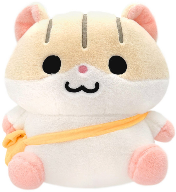 햄랑이 쪼롱이 키링 햄스터 인형 햄찌 말랑 모찌 키홀더 우정템 커플템 선물, 1개, 햄랑이 중형(옐로우), 25cm