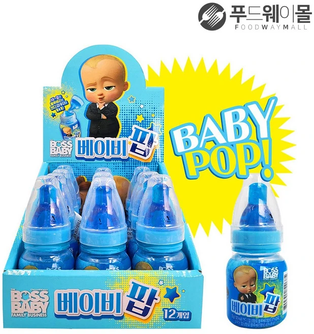 보스베이비 베이비팝 32g 1box, 24개 - 쿠팡