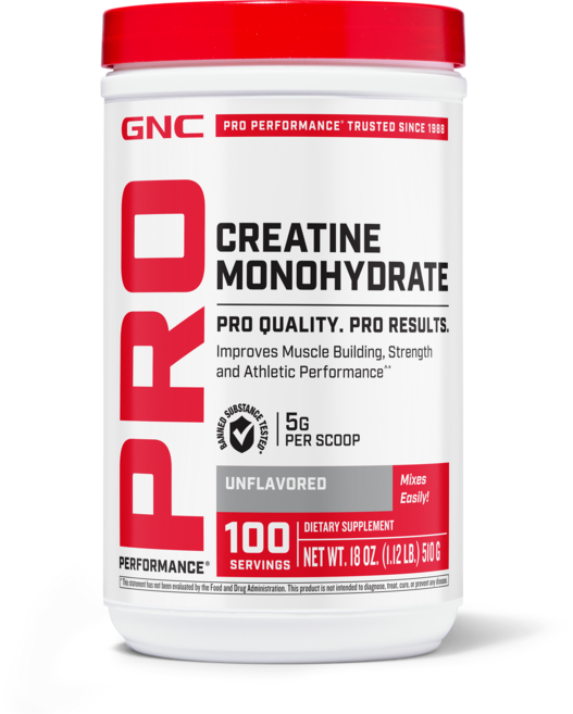 GNC 健安喜 專業級機能一水肌酸, 1個, 510g