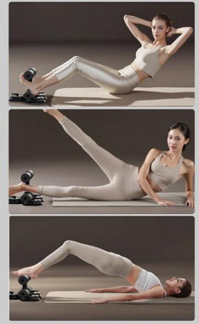 앉아 발 홀더 흡입 컵이있는 위 운동 기계 배꼽 팔을위한 휴대용 전신 보조 장치, 01 CHINA, 1개