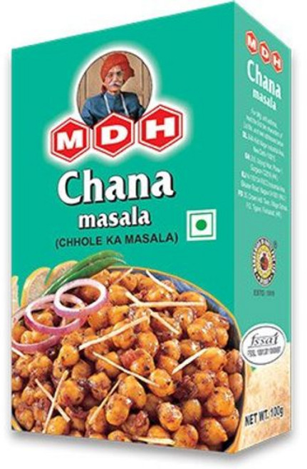 MDH 차나 마살라 (촐레 마살라) - 100그램 (3.5온스) - 2개 MDH Chana Masala (Chhole Masala) - 100g (3.5 oz) - Pack of, 1개