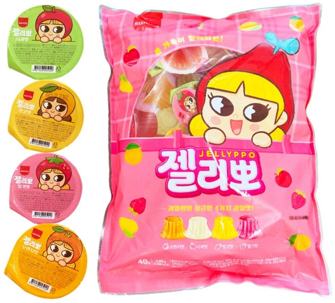 삼립 젤리뽀, 2.4kg, 2개