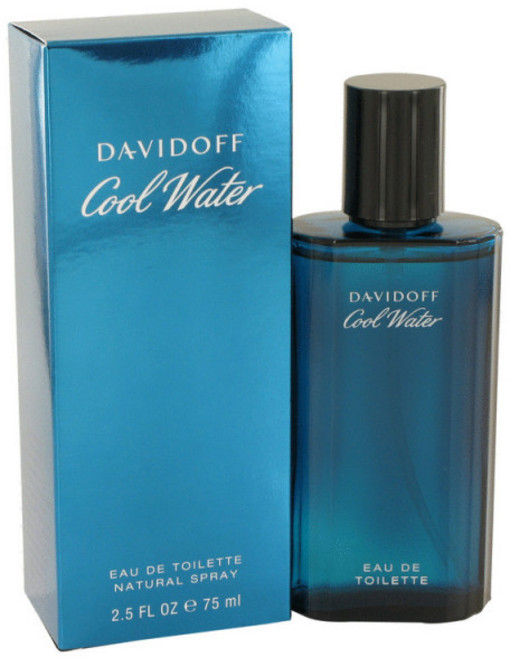 다비도프 COOL WATER Eau De Toilette Spray 75 ml for Men, 75ml, 1개