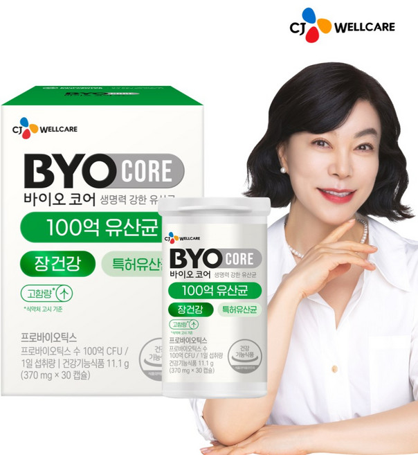 BYO 100억 식물성 유산균 캡슐, 30정, 1개