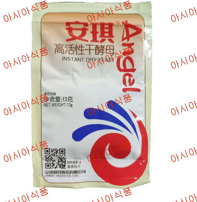 아시아식품 안기 효모, 1개, 13g