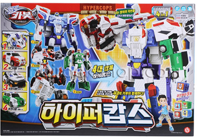 초이락 헬로카봇 하이퍼캅스1 인기 완구, 헬로카봇 하이퍼캅스