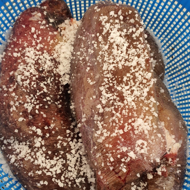 거제 천일염 소금절인 대구 대구알젓갈, 1박스, 10kg