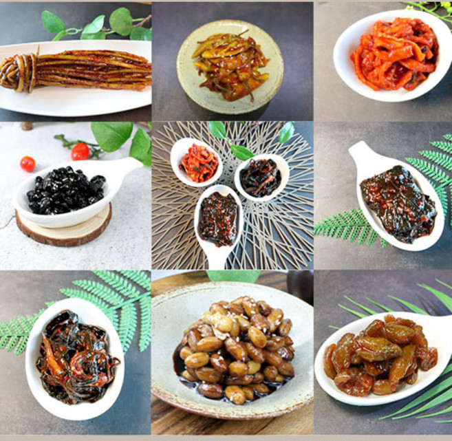 8종 밑반찬 골라먹기, 고추무침500g, 1개, 500g
