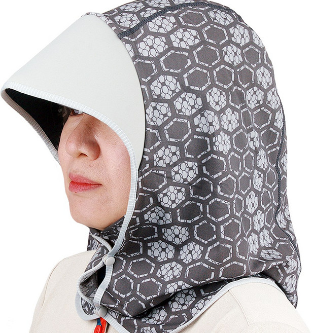 KATTUS 밭모자 캐디모자 햇빛가리개 전사원단사용 수영복원단사용 고급형 시골모자