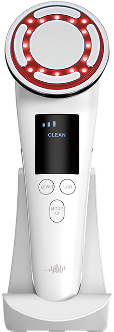 아이리 갈바닉 마사지기 홈케어 냉온 미세 진동 클렌저 피부마사지기