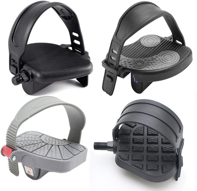 실내자전거페달 부품 헬스자전거페달 실내사이클페달 실내싸이클 좌식자전거 추천 페달 1쌍 풀세트 부속품 정규격 정품, D타입14mm세트, 1개