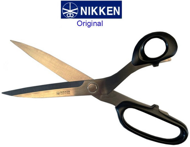 니켄 일본 벨가위 주방가위 잠자리가위 니켄가위 NIKKEN오리지날, 검정 260mm, 1개