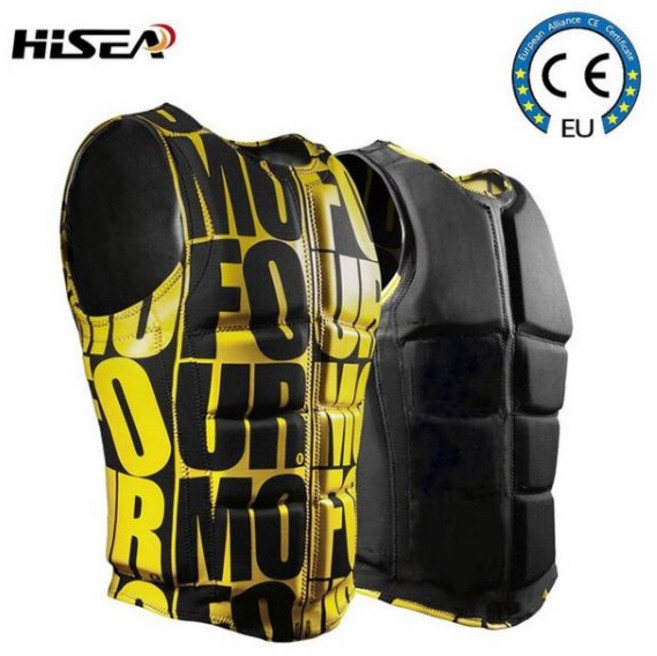 중량조끼 턱걸이중량조끼 헬스중량조끼 20kg 10kg 카약 구명 조끼 전문 수영 서핑 성인 표류 모터 보트 부력 재킷 야외 풍선 의류, YELLOW