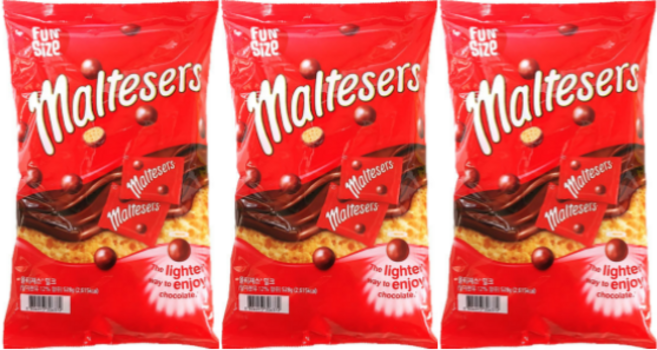 마즈 몰티져스 밀크 초콜릿, 528g, 3개