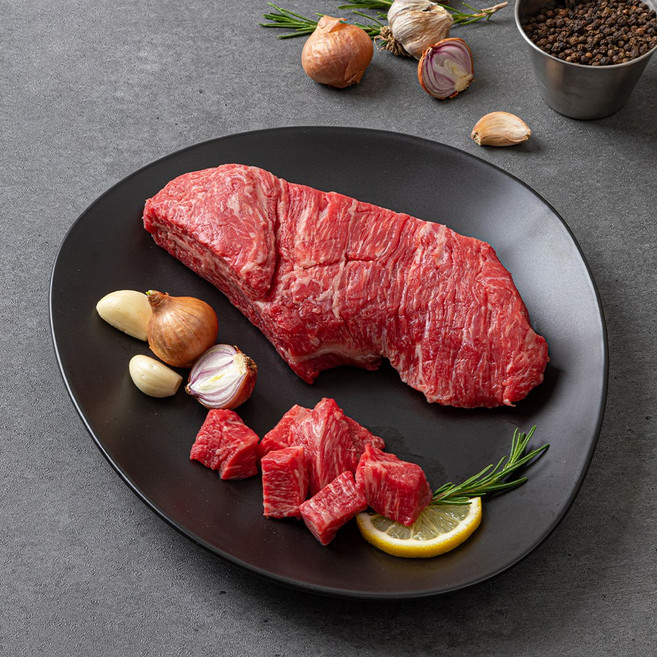 1++등급 한우 국거리, 300g, 1개