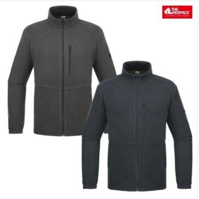 레드페이스 남성용 캐치온 마이크로 플리스 본딩 재킷 REWMJKF23314