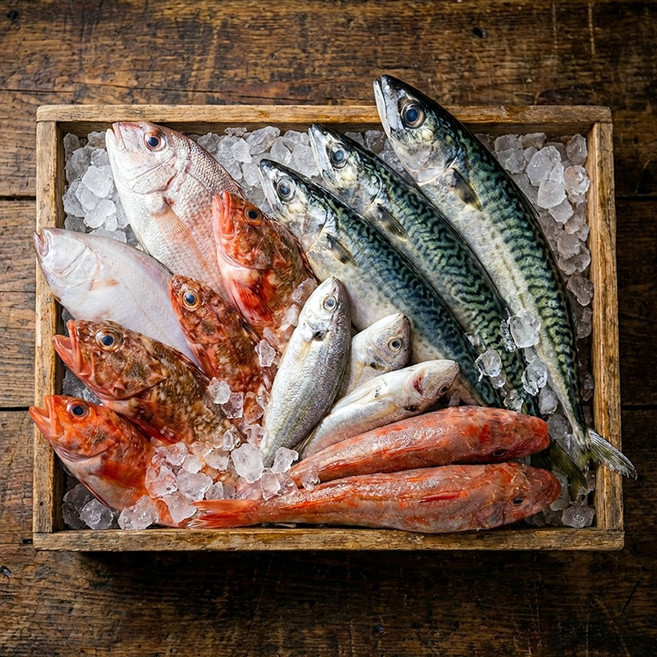 남해안 당일조업 제철 생선 손질 3kg 급냉 잡어 랜덤발송 생선구이 탕거리 소분진공포장, 3kg(손질 후), 1개