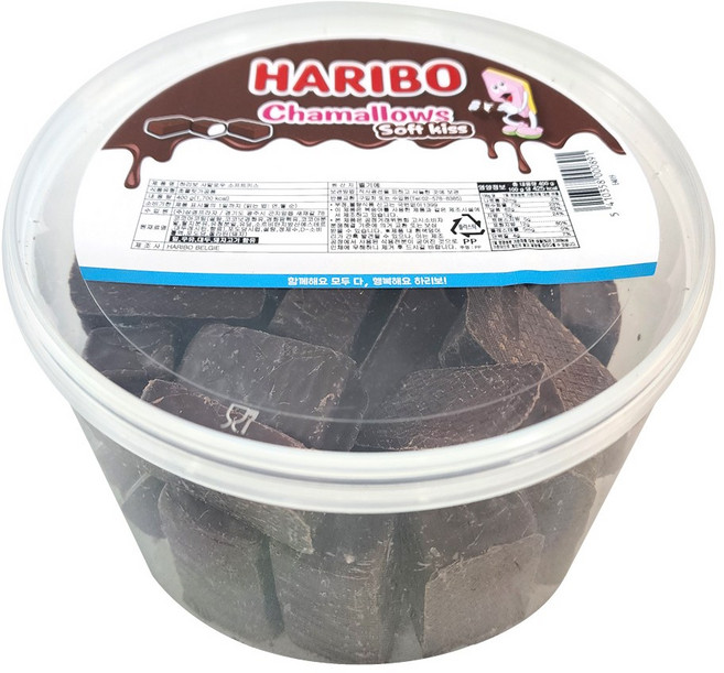 하리보 샤말로우 소프트 키스, 400g, 1개