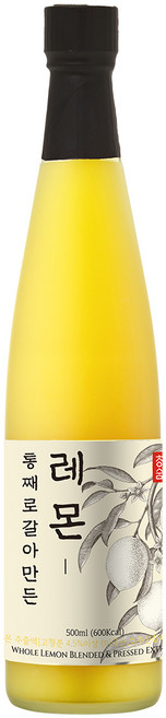 청숨 통째로 갈아만든 레몬, 500g, 1개입, 1개