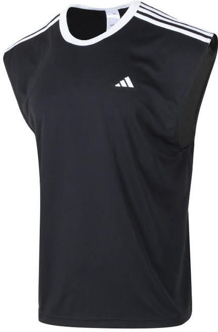 아디다스 남성 올 월드 탱크 라운드넥 민소매 티셔츠 IW6672