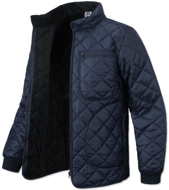 겨울필수아이템/내구성UP 남성 기모안감 깔깔이 패딩 자켓 점퍼 밀리터리 하이넥 작업용 동복 겨울내피 NCJM262 (95~110)