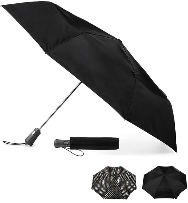 TOTES 토츠 8722 타이탄 자동개폐 접이식 우산 블랙 110cm