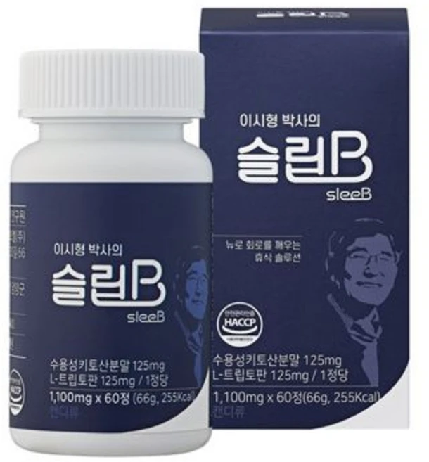 이시형박사의 슬립비 L-트립토판 이시형박사의 슬립비, 1박스, 60정 - 쿠팡