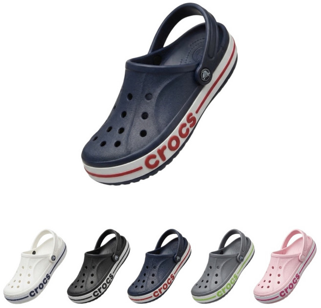 크록스 남녀공용 바야밴드 크록밴드 클래식 클로그 스포츠 샌들 슬리퍼